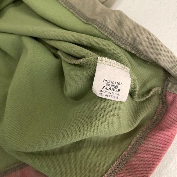 Chacha Vente Blouse Women's XL V-Neck Tie Dye Y2k Boho Lined Shirt Top Colorful - Picture 9 of 9